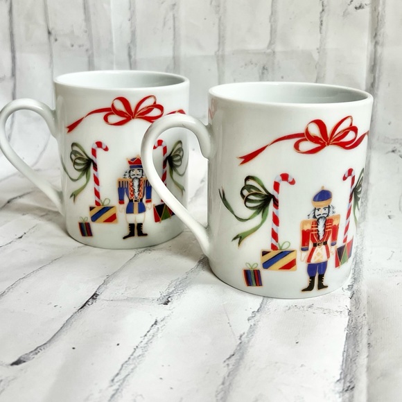 Set of two I. Godinger & Co. Nutcracker Coffee  Mugs - Picture 5 of 7